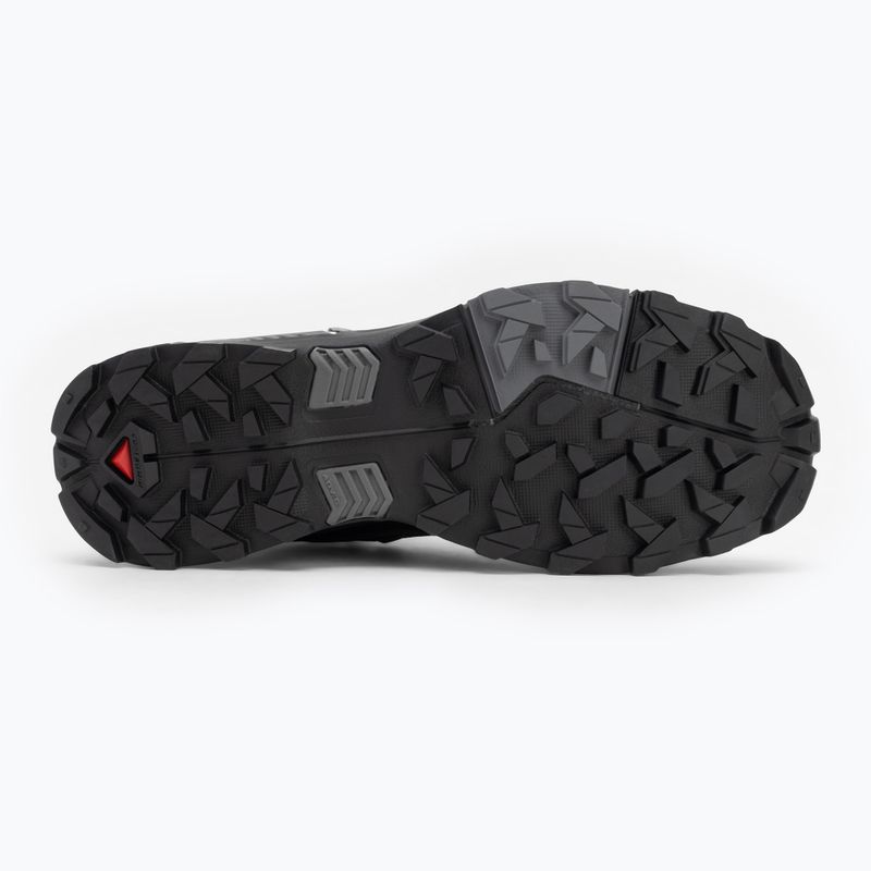 Чоловічі трекінгові черевики Salomon X Ultra 5 MID GTX чорні / асфальт / замок 4