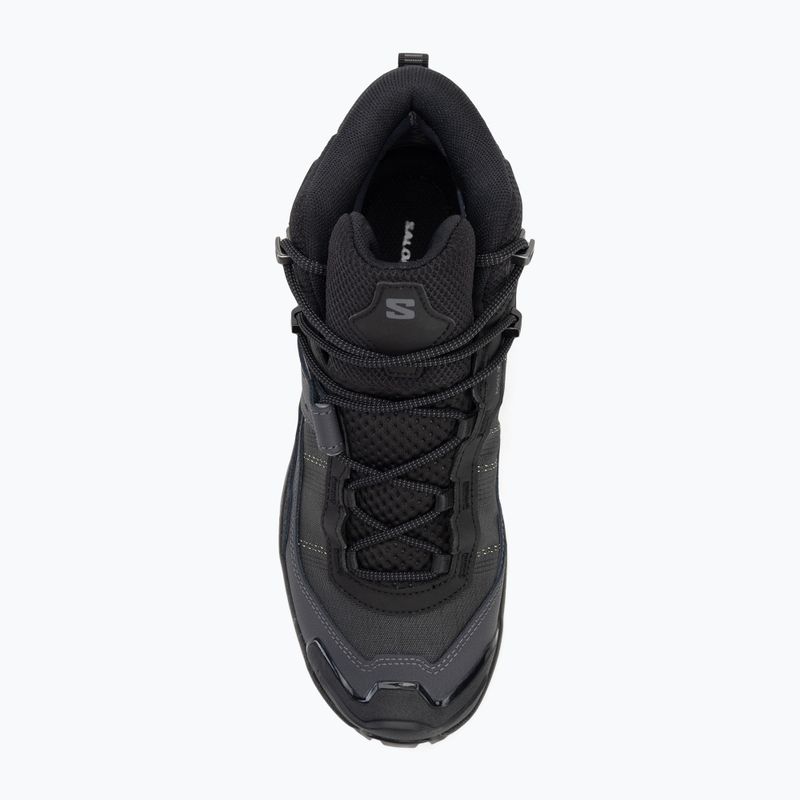 Чоловічі трекінгові черевики Salomon X Ultra 5 MID GTX чорні / асфальт / замок 5