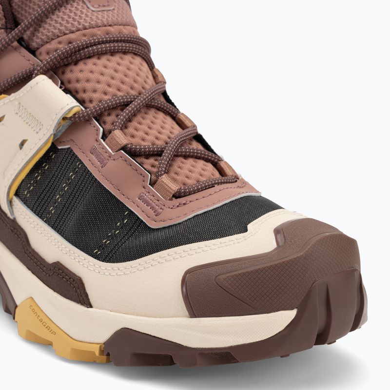 Жіночі трекінгові черевики Salomon X Ultra 5 MID GTX burdwood / French roast / ротанг 7