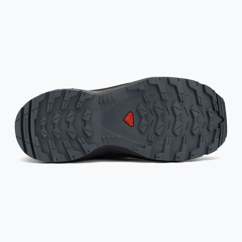 Кросівки трекінгові дитячі Salomon XA Pro 3D V8 Waterproof black/turbulence/quarry 4