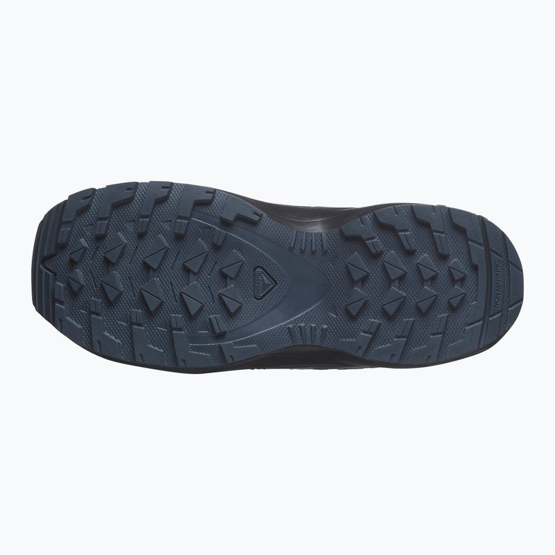 Кросівки трекінгові дитячі Salomon XA Pro 3D V8 Waterproof black/turbulence/quarry 11