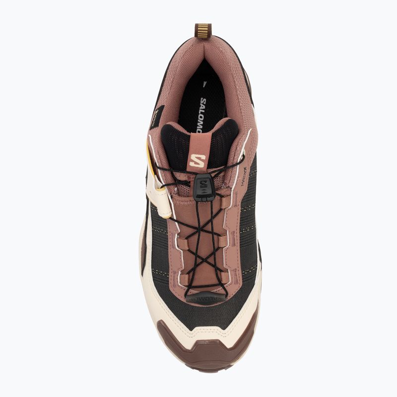 Жіночі трекінгові черевики Salomon X ULTRA 5 GTX burlwood / French roast / ротанг 5