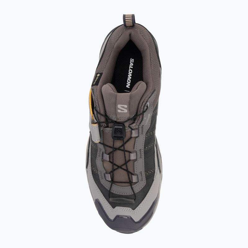 Жіночі трекінгові черевики Salomon X ULTRA 5 GTX сливовий кошеня / дев'ятка залізо / м'яка глина 5