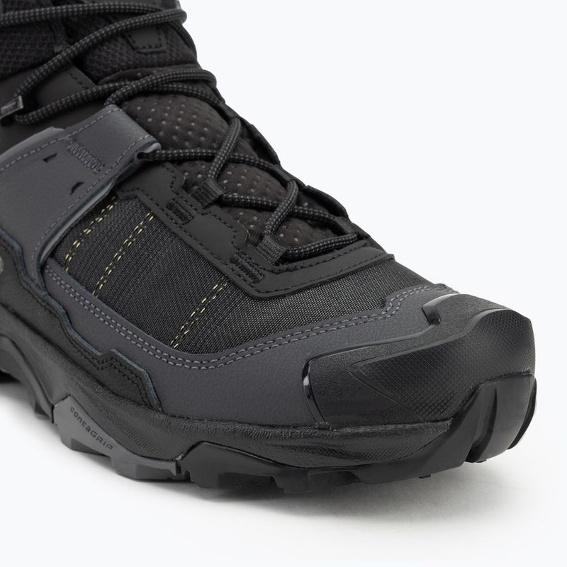 Черевики трекінгові чоловічі Salomon X Ultra 5 MID Wide GTX black/asphalt/ castlerock 7