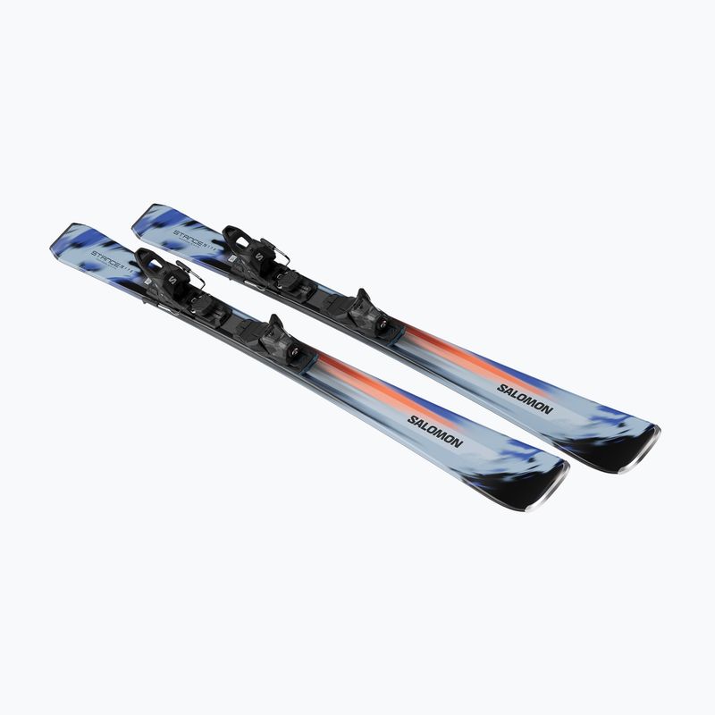Лижі гірські + кріплення Salomon Stance 76 + M10 GW blissful blue/black 4
