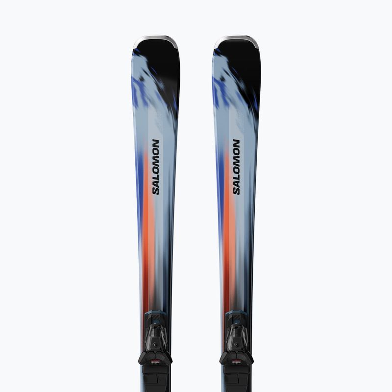 Лижі гірські + кріплення Salomon Stance 76 + M10 GW blissful blue/black 5