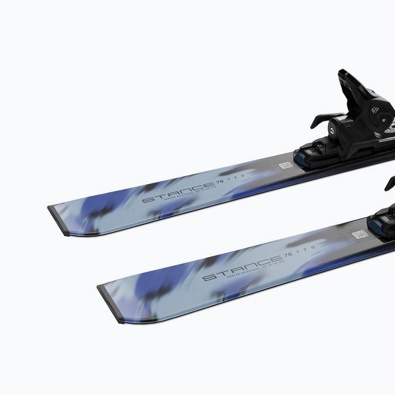 Лижі гірські + кріплення Salomon Stance 76 + M10 GW blissful blue/black 7