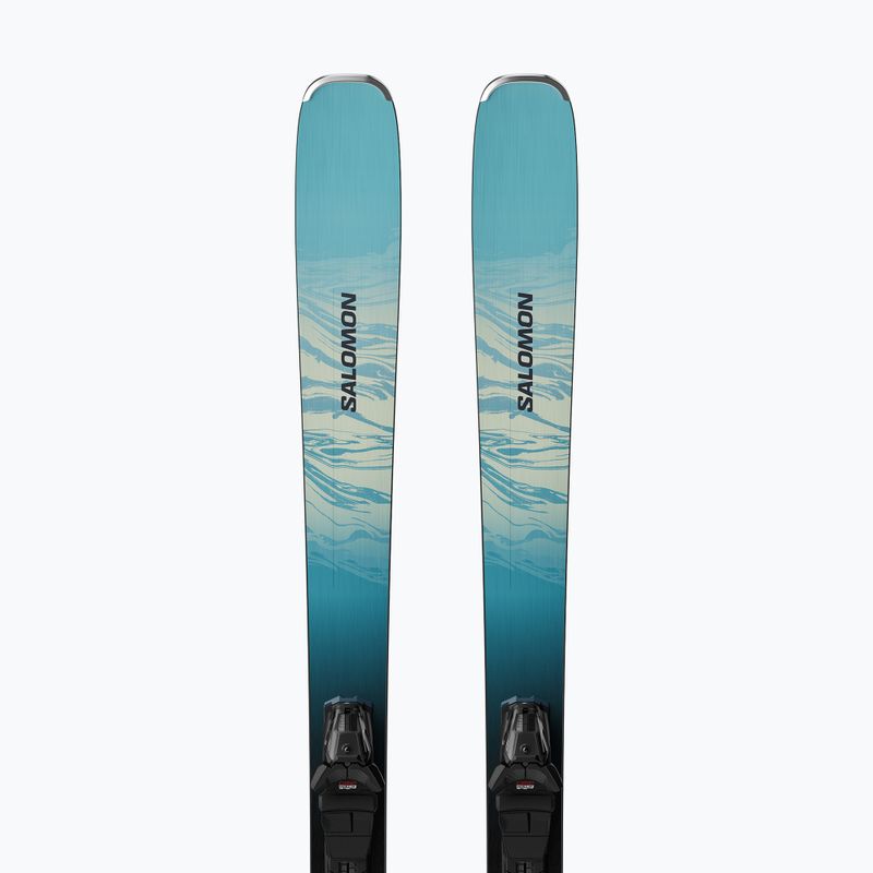 Лижі гірські жіночі Salomon Stance W 80 + Кріплення M10 GW alaskan blue/porcelain/lime cream 4