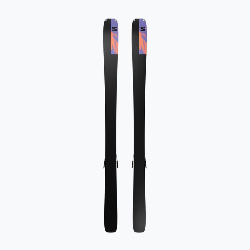 Лижі гірські + кріплення Salomon Stance 80 + M10 GW kelp/nasturtium 2