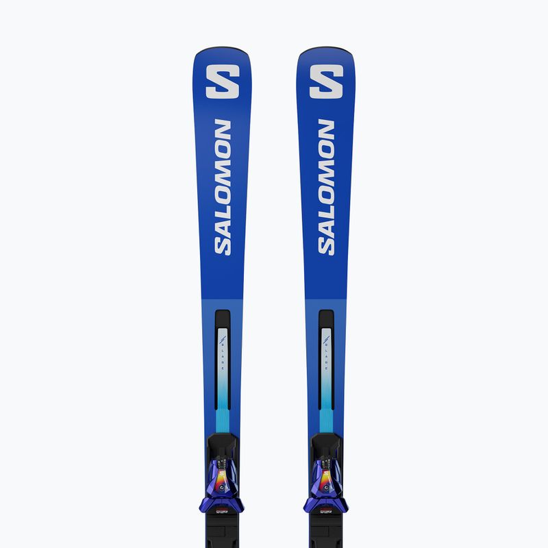 Лижі гірські Salomon S/Race GS Pro + Кріплення I12 GW race blue/white 4