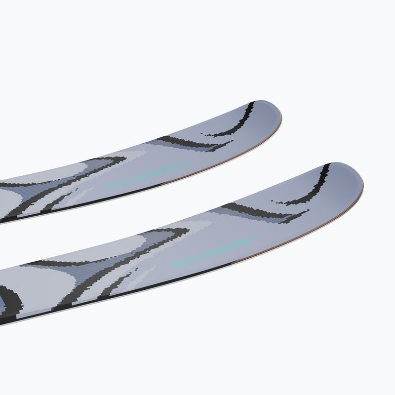 Лижі гірські Salomon QST 100 cosmic sky/dark grey/neon blue 5