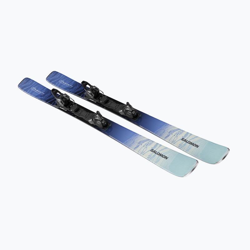 Лижі гірські жіночі + кріплення Salomon Stance Pro W 82 + MI11 GW aruba blue/blue yonder 4