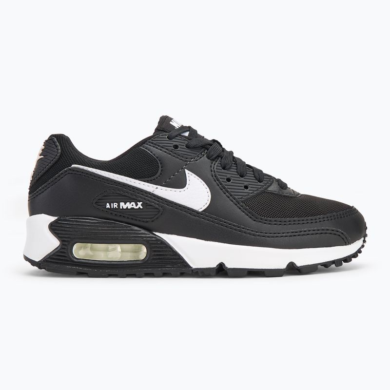 Кросівки жіночі Nike Air Max 90 black/black/white 2