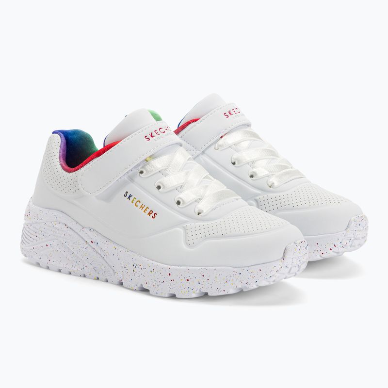Дитячі черевики SKECHERS Uno Lite Rainbow Specks білі/мульти 4
