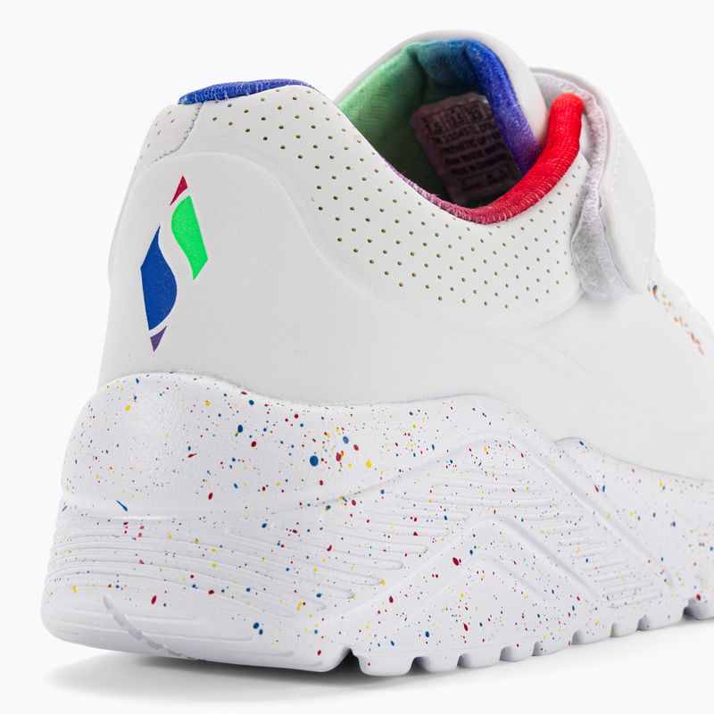 Дитячі черевики SKECHERS Uno Lite Rainbow Specks білі/мульти 9