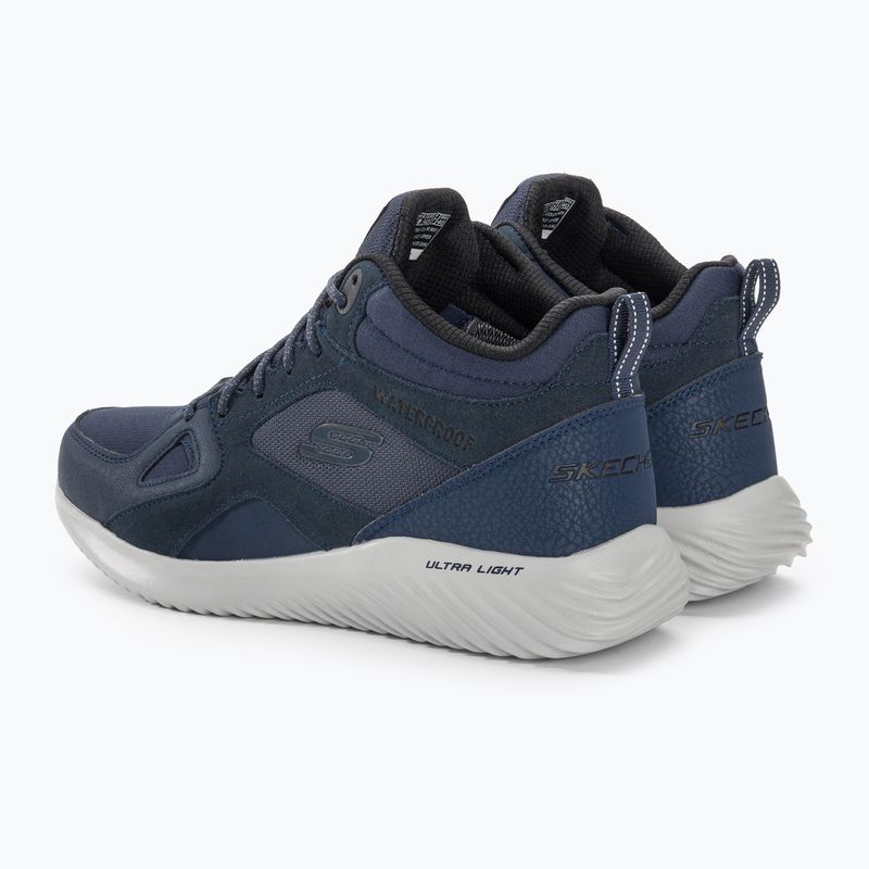 Кросівки чоловічі SKECHERS Bounder Blast Back navy 3