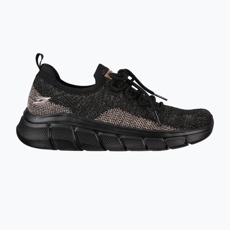 Кросівки жіночі SKECHERS Bobs B Flex Fall Sparks black/gold 8
