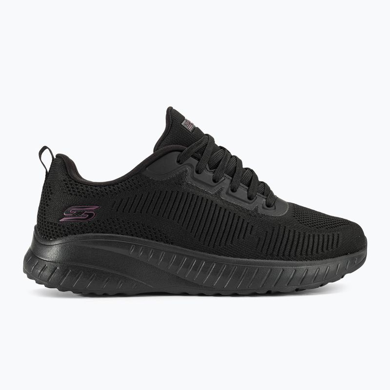 Черевики жіночі SKECHERS Bobs Squad Chaos Face Off black 2