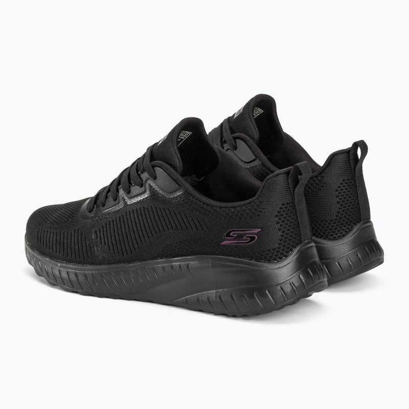 Черевики жіночі SKECHERS Bobs Squad Chaos Face Off black 3