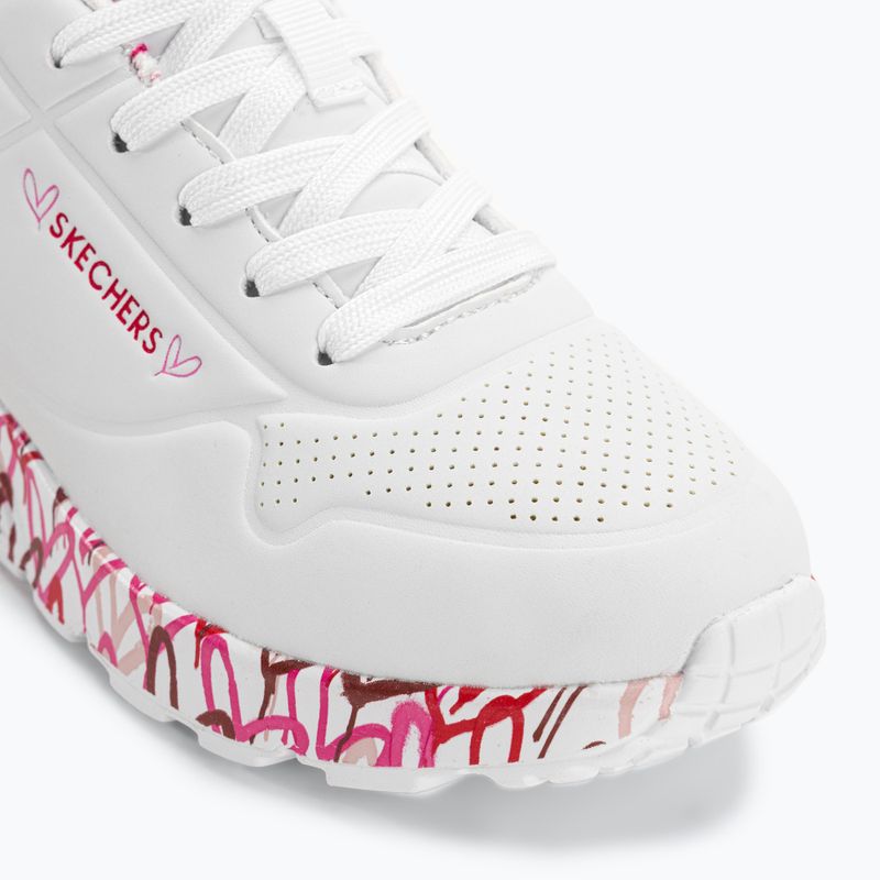 Кросівки дитячі SKECHERS Uno Lite Lovely Luv white/red/pink 7