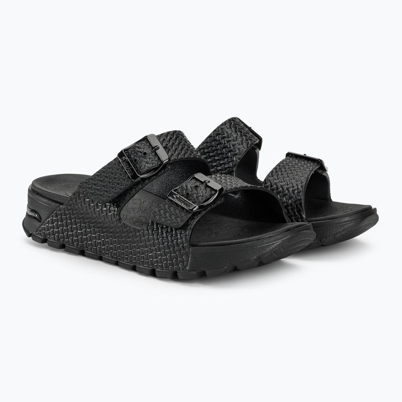 Шльопанці жіночі SKECHERS Arch Fit Footsteps Hi'Ness black 5