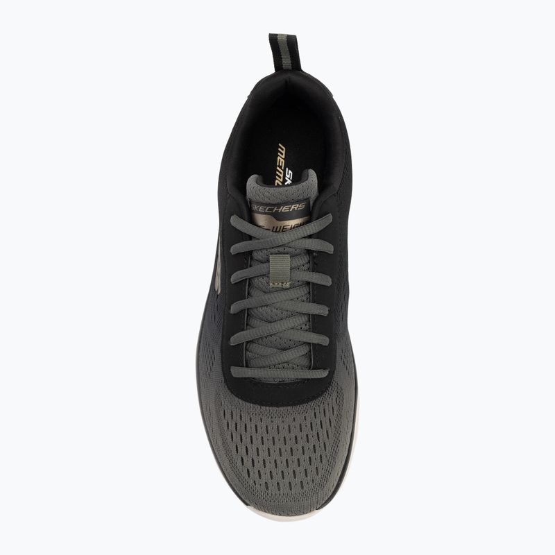 Кросівки чоловічі SKECHERS Track Ripkent green 5