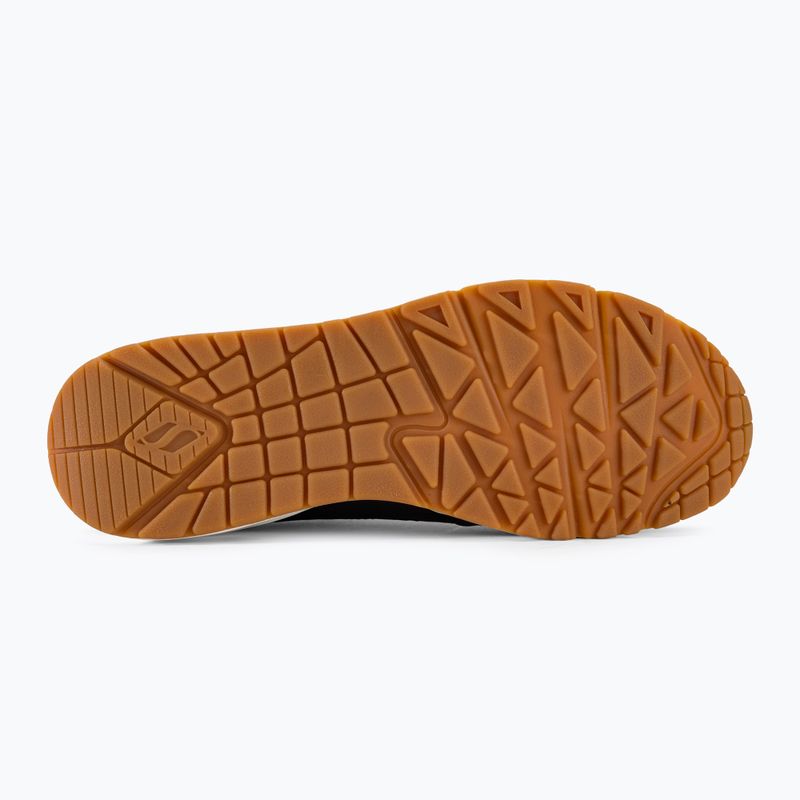 Черевики жіночі SKECHERS Uno Inside Matters black/white/mesh 6