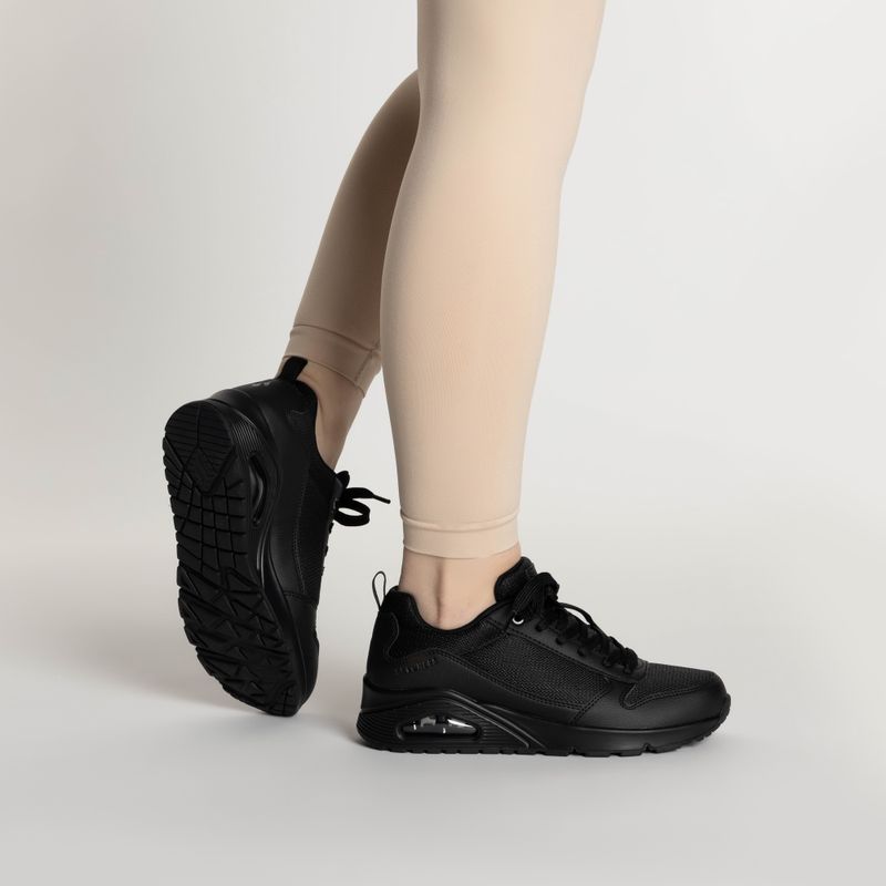 Черевики жіночі SKECHERS Uno Inside Matters black 2