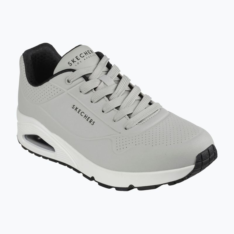 Кросівки чоловічі SKECHERS Uno Stand On Air light grey 8