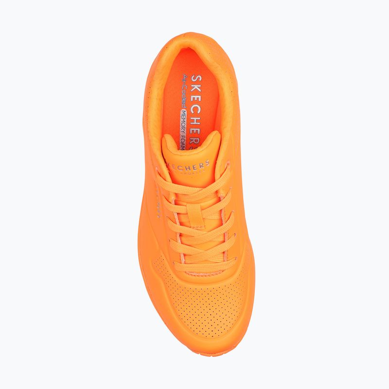 Кросівки жіночі SKECHERS Uno Night Shades orange 5