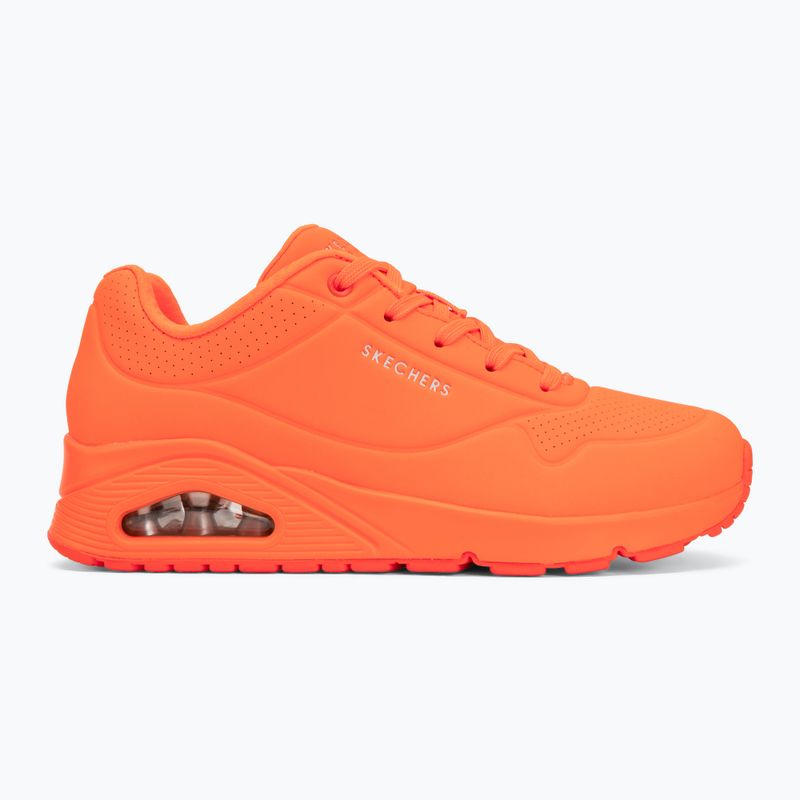 Кросівки жіночі SKECHERS Uno Night Shades orange 2