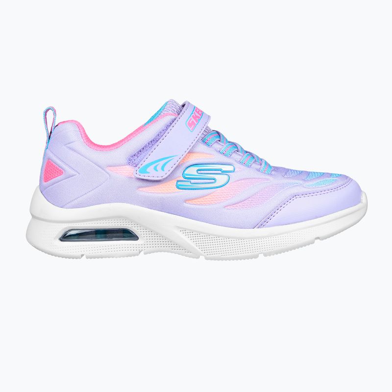 Кросівки тренувальні дитячі SKECHERS Microspec Max Airy Color lavender/multi 12