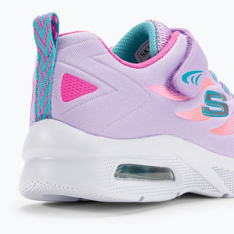 Кросівки тренувальні дитячі SKECHERS Microspec Max Airy Color lavender/multi 9