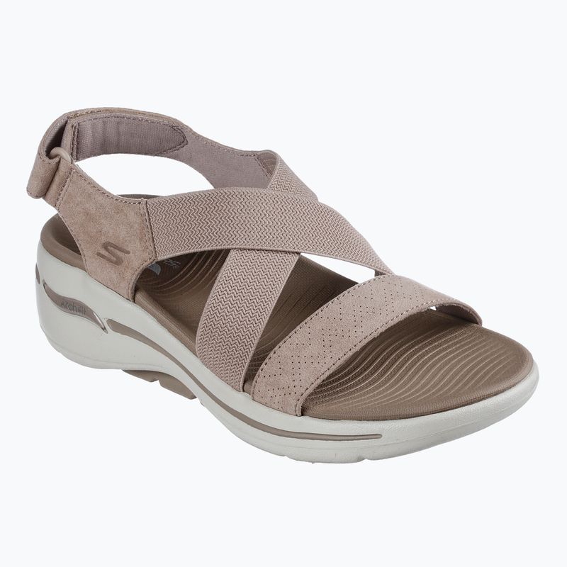Жіночі босоніжки SKECHERS Go Walk Arch Fit Treasured taupe 8