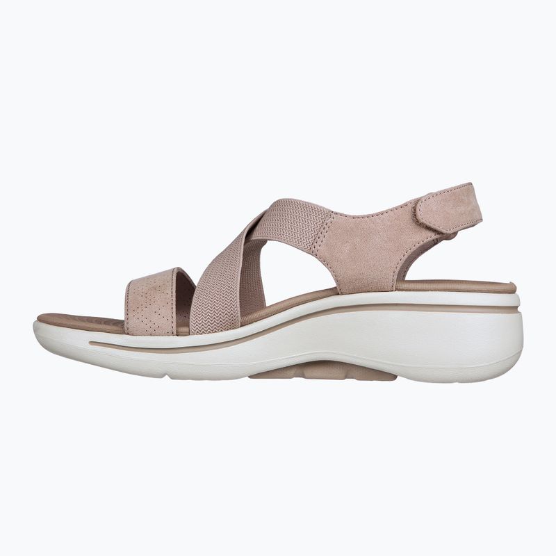 Жіночі босоніжки SKECHERS Go Walk Arch Fit Treasured taupe 10