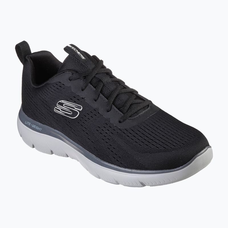 Кросівки тренувальні чоловічі SKECHERS Summits Torre black/charcoal 7