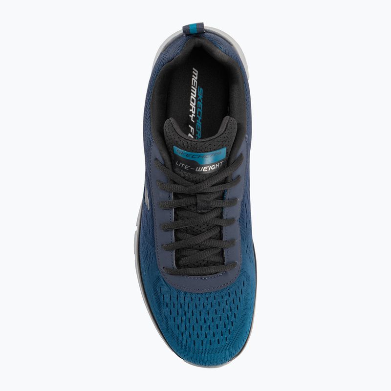Кросівки тренувальні чоловічі SKECHERS Track Ripkent navy/blue 7