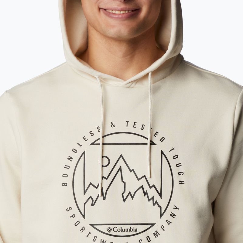 Кофта трекінгова чоловіча Columbia CSC Graphic Hoodie chalk/boundless graphic 5