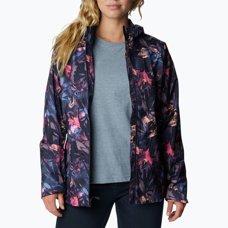 Куртка дощовик жіноча Columbia Inner Limits II nocturnal floriculture print