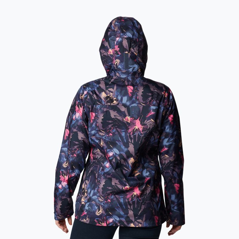 Куртка дощовик жіноча Columbia Inner Limits II nocturnal floriculture print 2