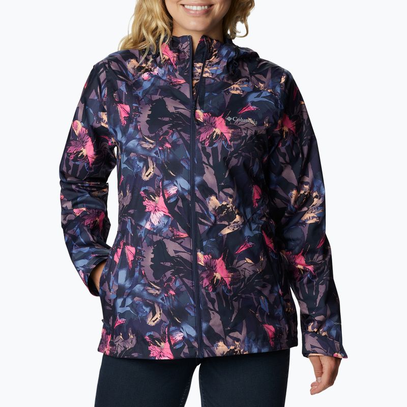 Куртка дощовик жіноча Columbia Inner Limits II nocturnal floriculture print 3