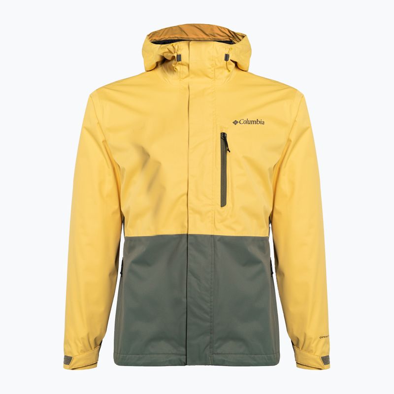 Куртка дощовик чоловіча Columbia Hikebound golden nugget/stone green 6