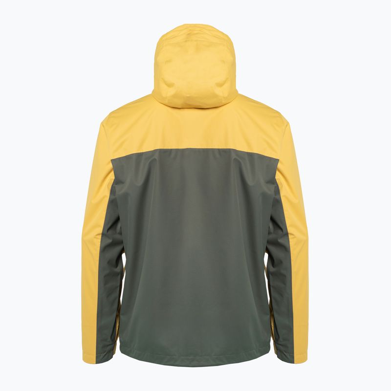 Куртка дощовик чоловіча Columbia Hikebound golden nugget/stone green 7