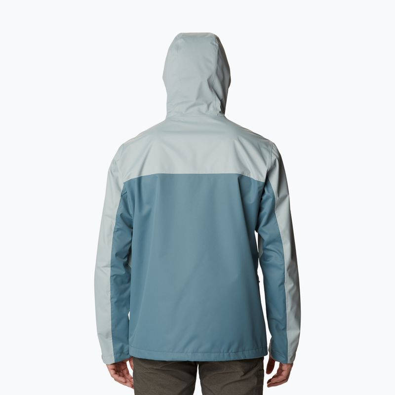 Куртка дощовик чоловіча Columbia Hikebound niagara/metal 2