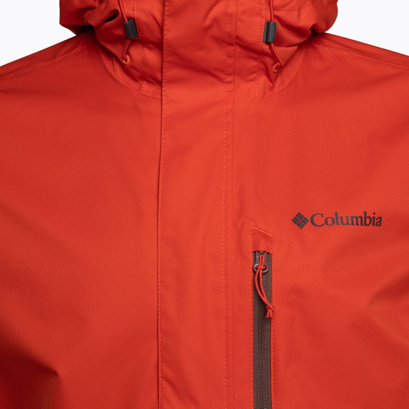 Куртка дощовик чоловіча Columbia Hikebound spicy/light raisin 3