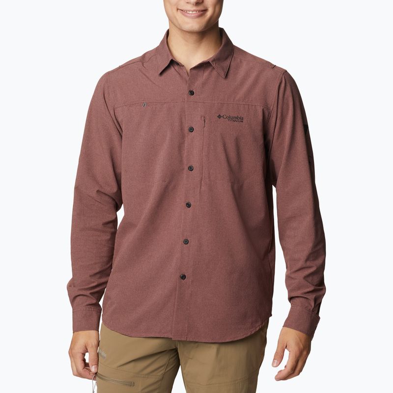 Сорочка чоловіча Columbia Titan Pass 2.0 Irco light raisin