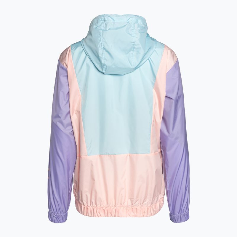 Вітровка жіноча Columbia Lily Basin spring blue/frosted purple/peach blssm 2