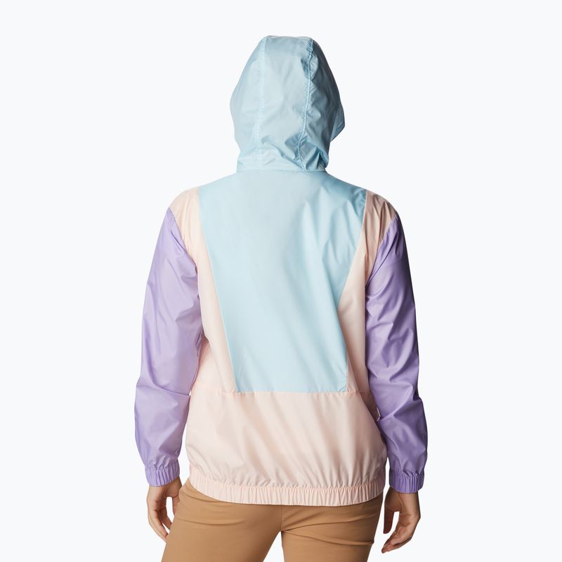 Вітровка жіноча Columbia Lily Basin spring blue/frosted purple/peach blssm 6