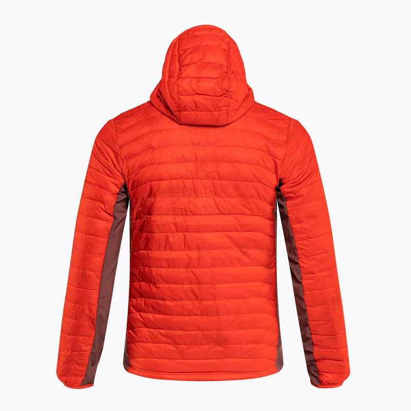 Куртка гібридна чоловіча Columbia Powder Pass Hooded spicy/light raisin 9