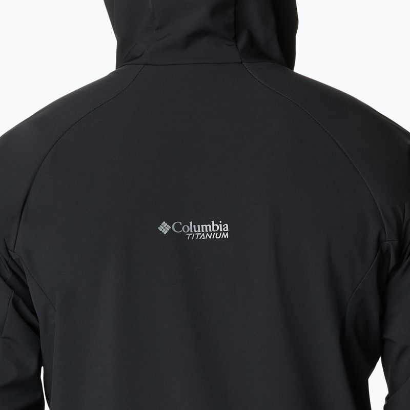 Куртка софтшел чоловіча Columbia Platinum Peak Softshell black 10